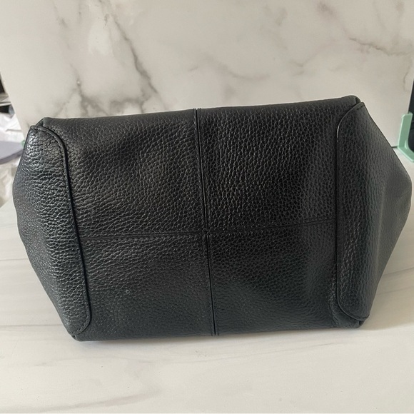 Kate Spade New York Black Pebbled Leather Tote Purse - Picture 7 of 13